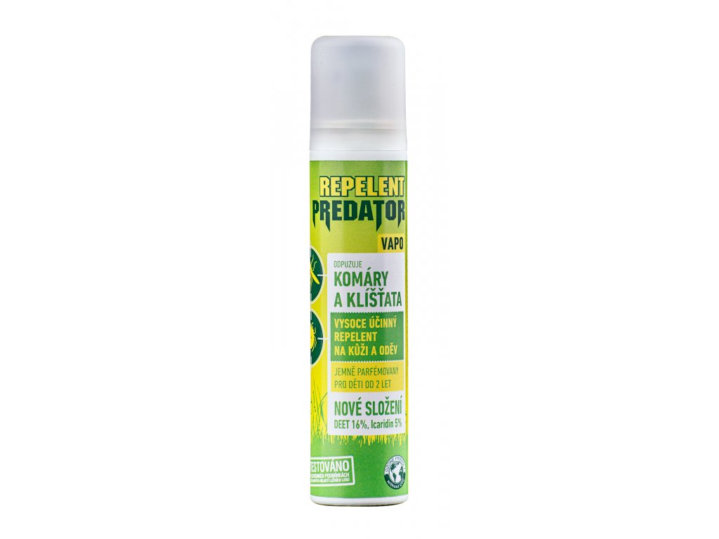 Fotografie PREDATOR repelent na tělo a oděv, mechanický rozprašovač 100 ml