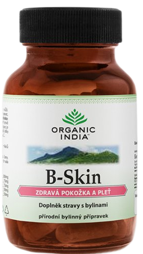 Fotografie Organic India B-Skin 60 tablet