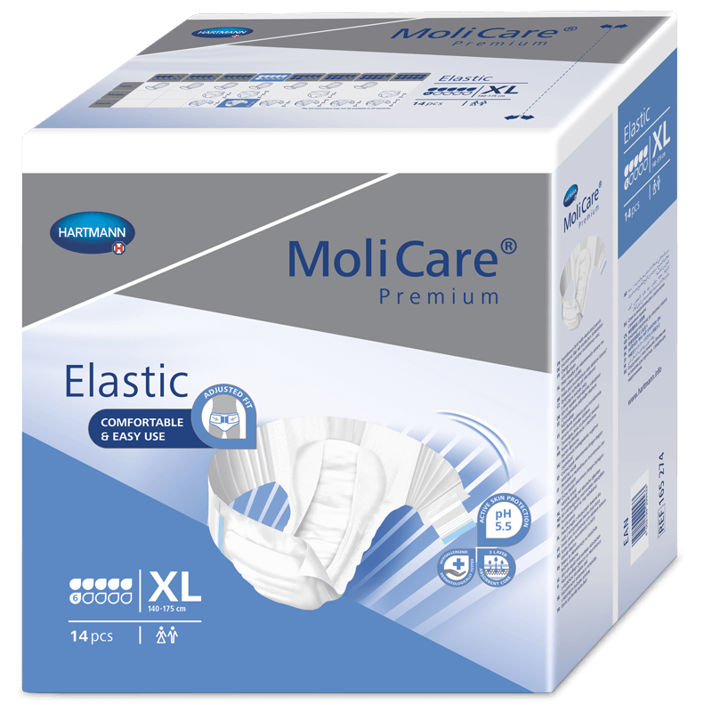 Hartmann MoliCare Elastic XL 6 kapek 14 ks