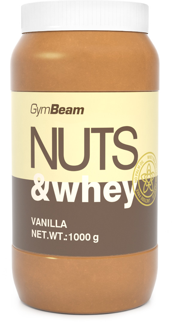 GYMBEAM Nuts & Whey Vanilka 1000 g
