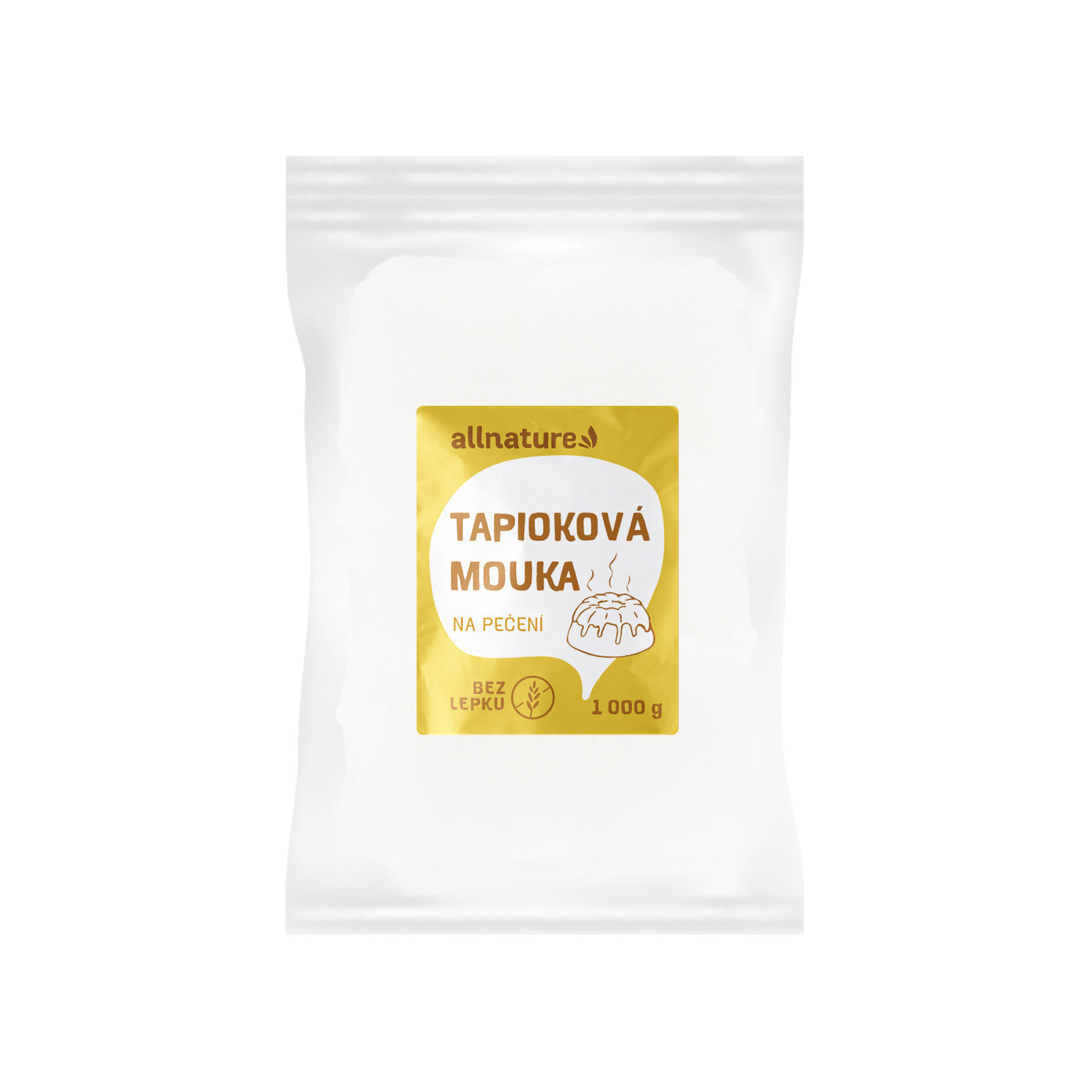 Fotografie Allnature Tapioková mouka 1 000 g Allnature A132:z66736