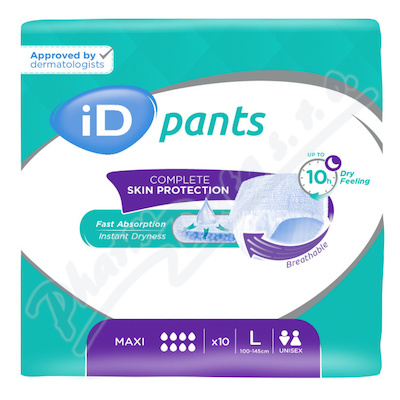 ID Pants Large Maxi 10 ks