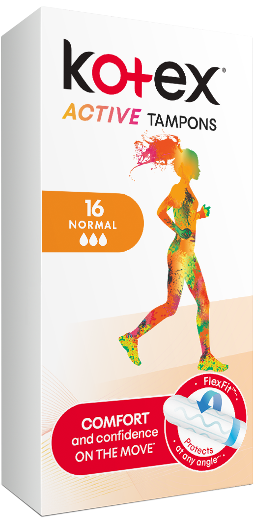 Kotex Tampony Active Normal 16 ks