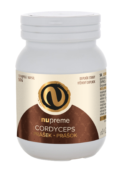 Nupreme Cordyceps BIOMASA 100 kapslí