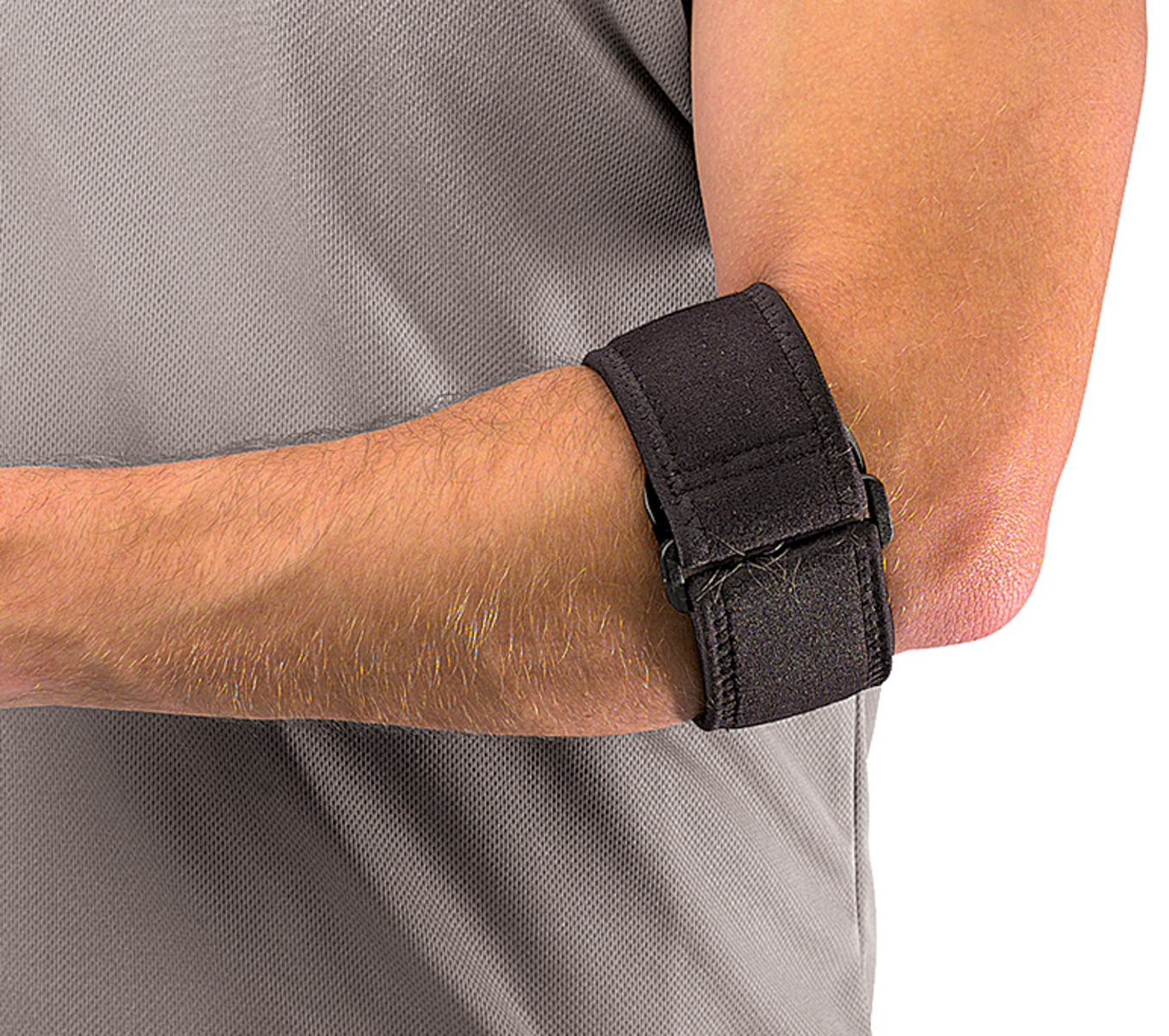 MUELLER Tennis Elbow Support w/Gel Pad, pásek na tenisový loket s gelovým polštářkem