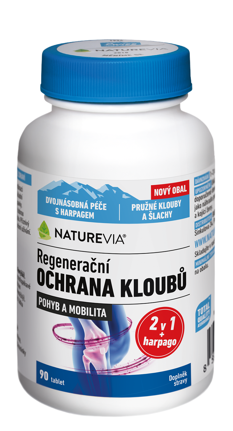 NatureVia Regenerační ochrana kloubů tbl.90 koupíte na Pilulka.cz