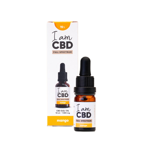 I am CBD Full spectrum olej 15% mango 10 ml