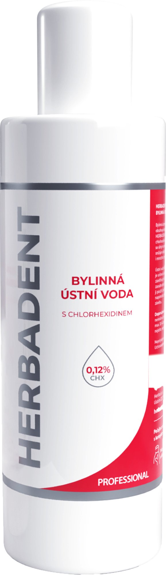 HERBADENT Professional Bylinná ústní voda s chlorhexidinem 240 ml