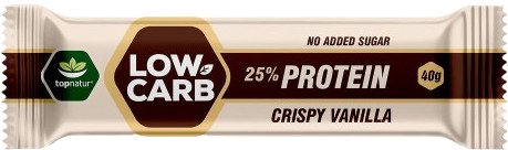 TOPNATUR Topnatur Low Carb Proteinová tyčinka - Crispy Vanilla 40 g