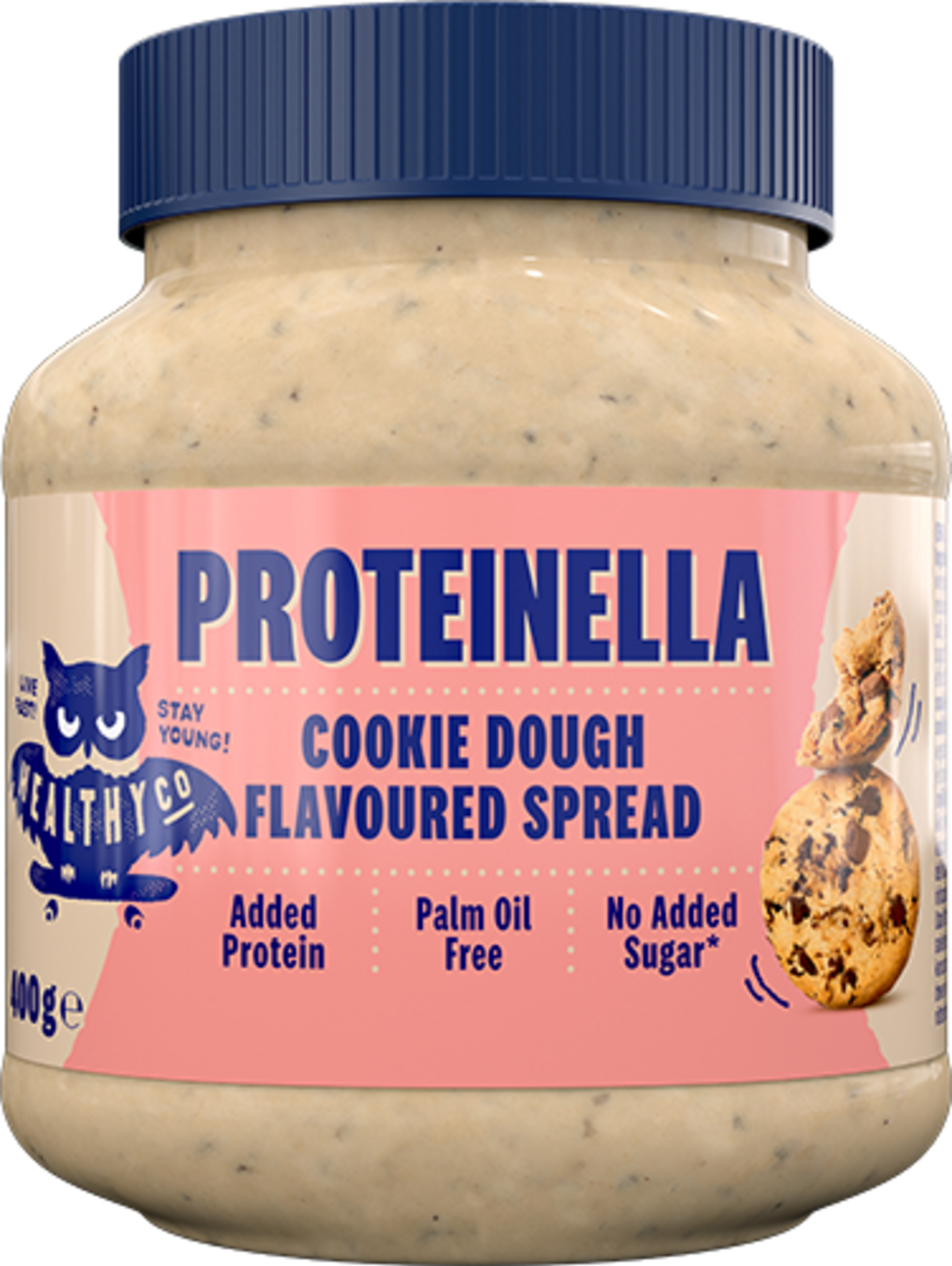 Fotografie HealthyCO Proteinella - cookie dough 360 g