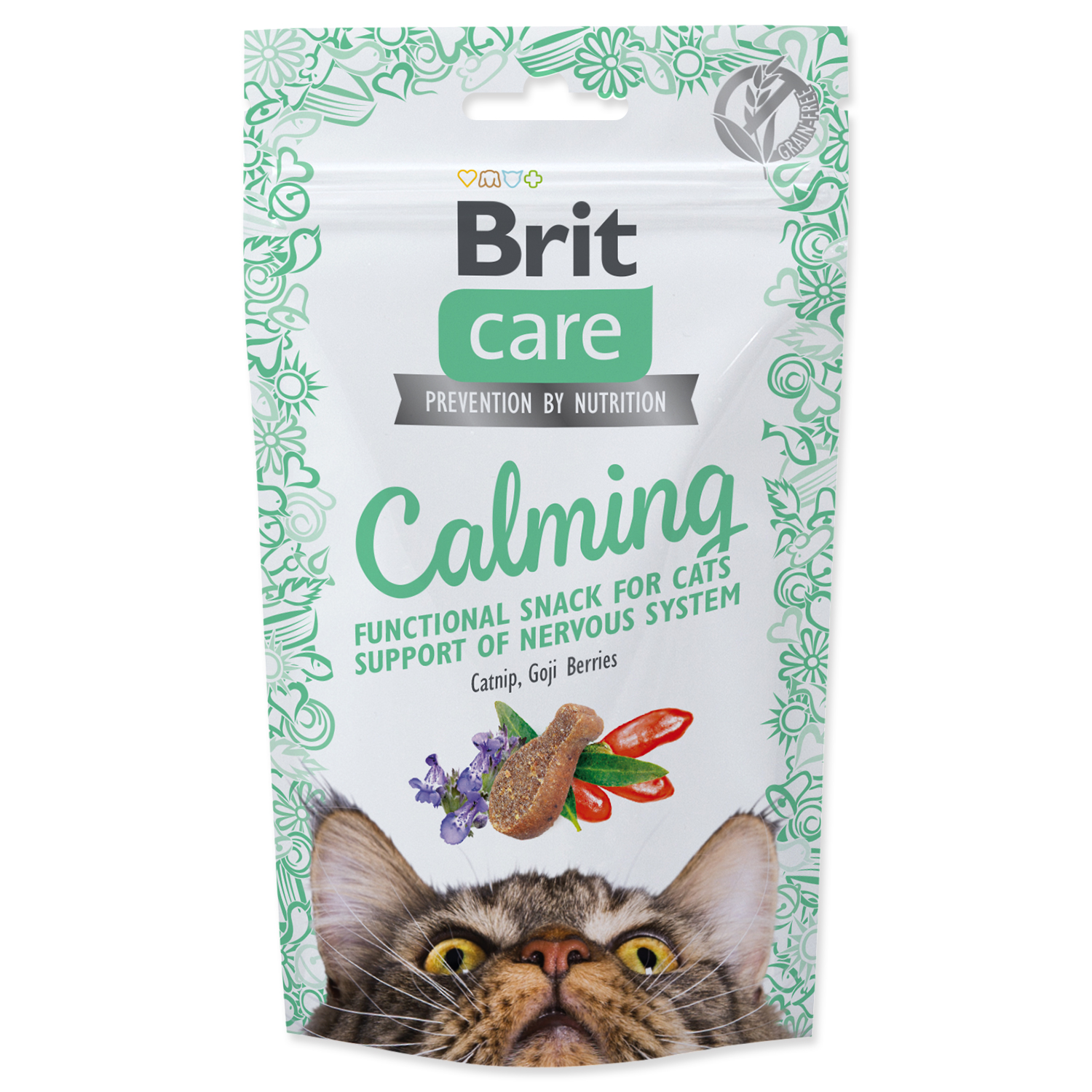 Fotografie BRIT Care Cat Snack Calming 50 g