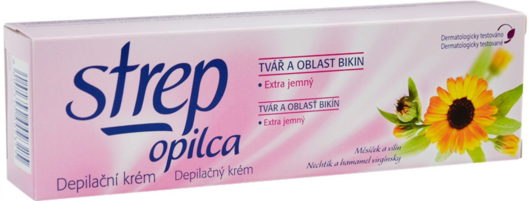 STREP Opilca depilačný krém na tvár a oblasť bikín 75 ml