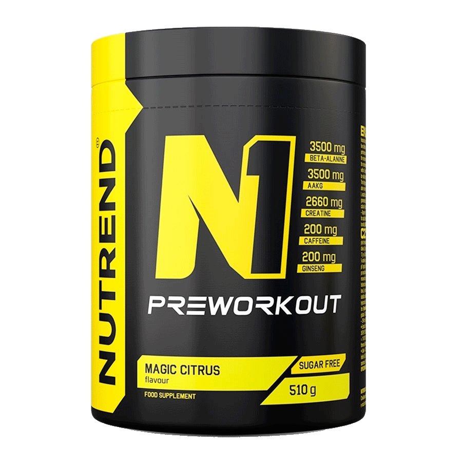 NUTREND N1 Pre - Workout magic citrus 510 g