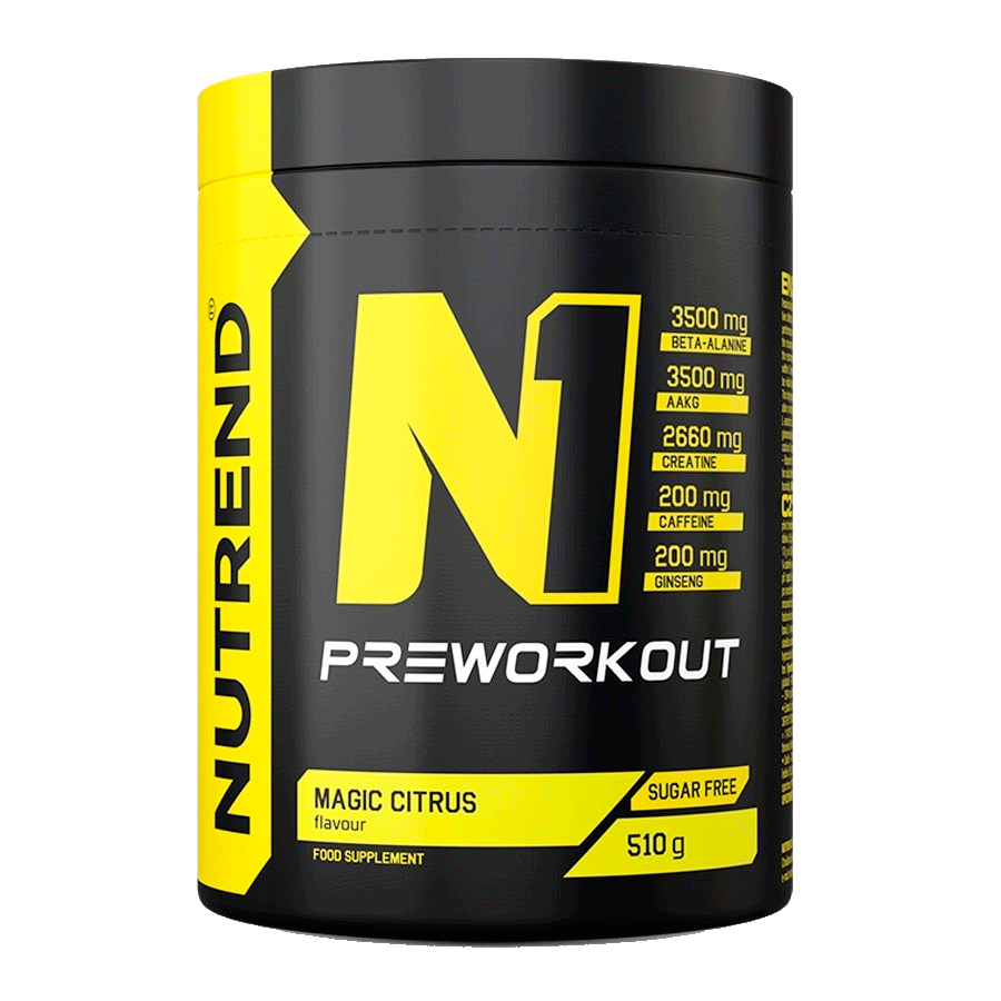 E-shop Nutrend N1 Pre - Workout magic citrus 510 g