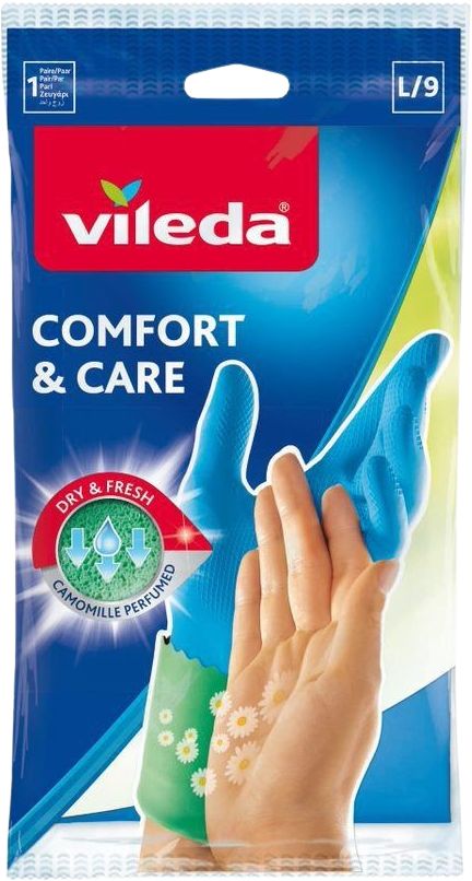 VILEDA Comfort & Care rukavice L