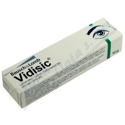 VIDISIC gel oční 1 x 10 g