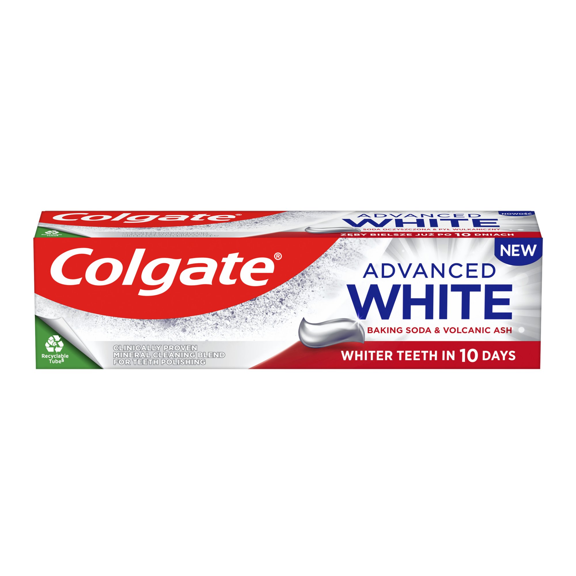 COLGATE Zubní pasta Advanced White Baking Soda & Vulcanic Ash 75 ml