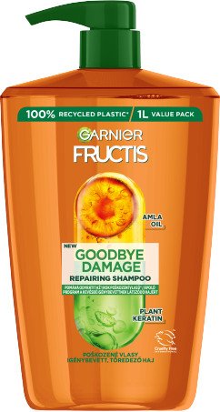 Fotografie Garnier Fructis Goodbye Damage šampon pro poškozené vlasy, 1000 ml
