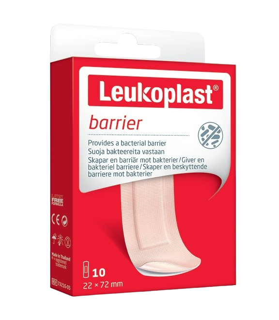 LEUKOPLAST® Barrier náplast voděodolná 22x72mm, 10 ks