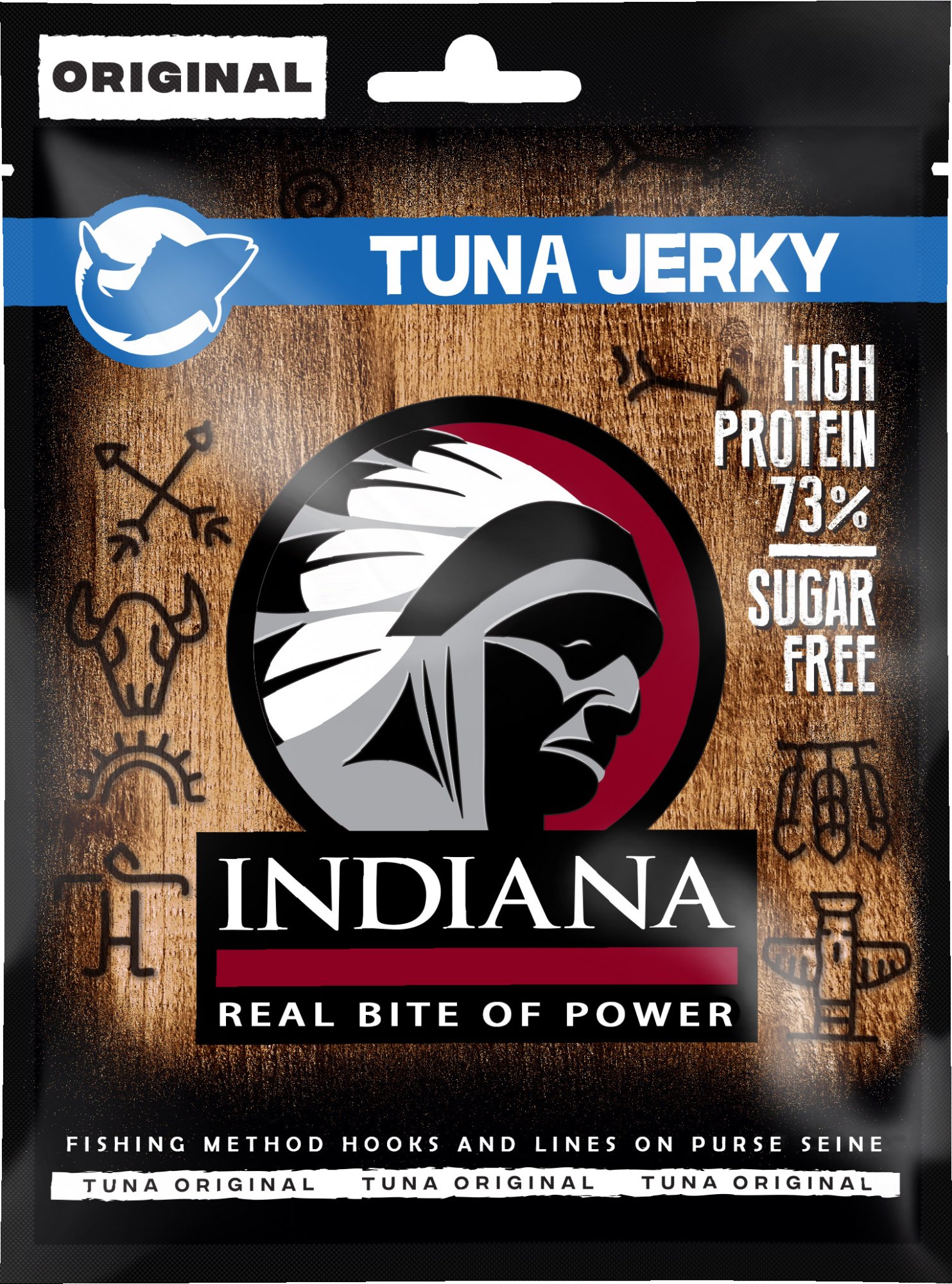 INDIANA JERKY Tuňákové Original 15 g