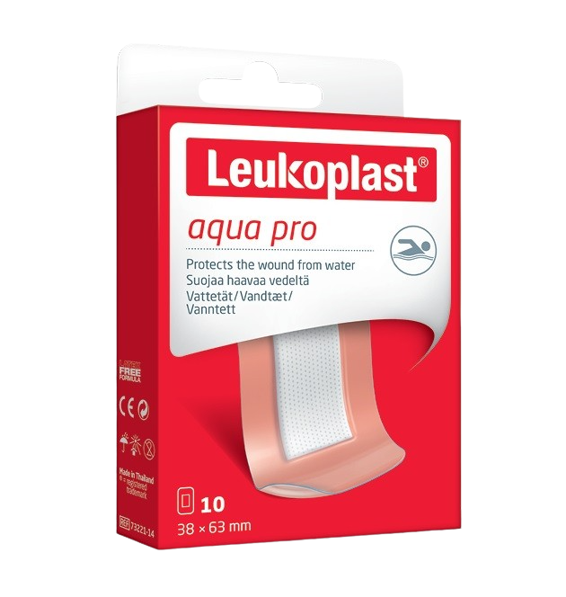 Leukoplast® Aqua Pro náplast 38x63 mm, 10 ks