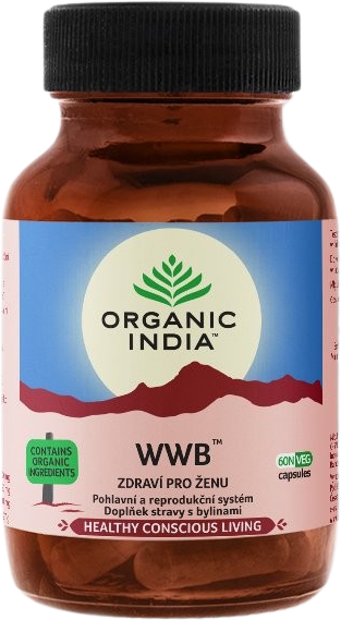 ORGANIC INDIA Zdraví pro ženu bio 60 kapslí