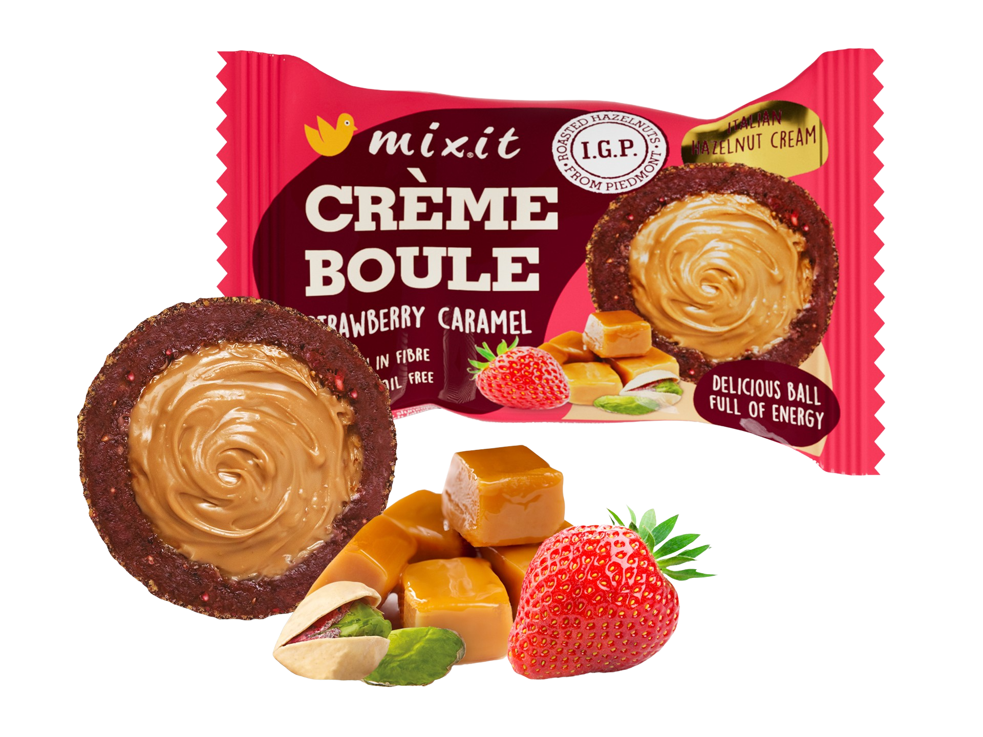 Mixit Créme boule - Strawberry caramel 30 g