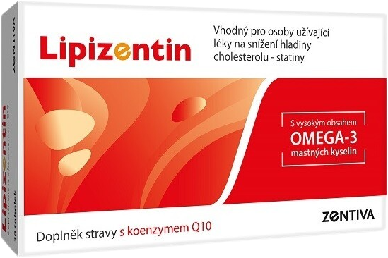 LIPIZENTIN s koenzymem Q10 30 kapslí