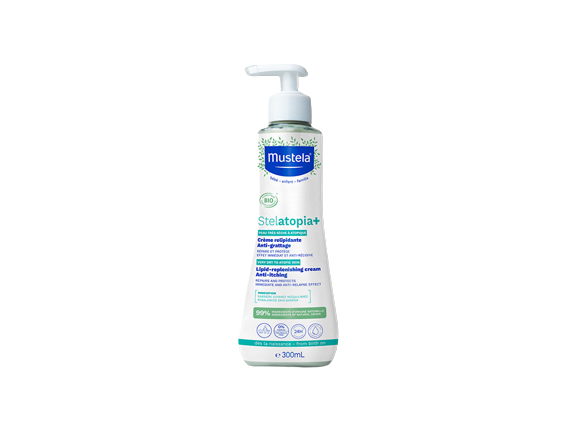 Mustela STELATOPIA+ Zklidňující a obnovující krém BIO 300 ml