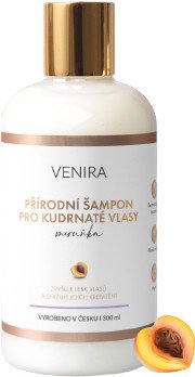 VENIRA přírodní šampon pro kudrnaté vlasy meruňka 300 ml