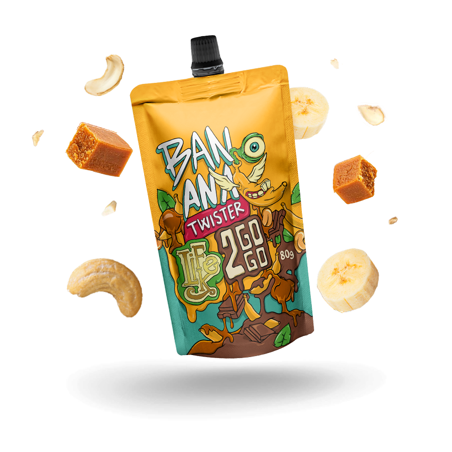 LIFELIKE 2GOGO Banana Twister 1 x 80 g