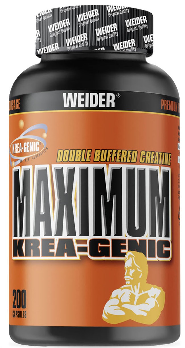 WEIDER Maximum Krea-Genic patentovaná forma kreatinu 200 kapslí