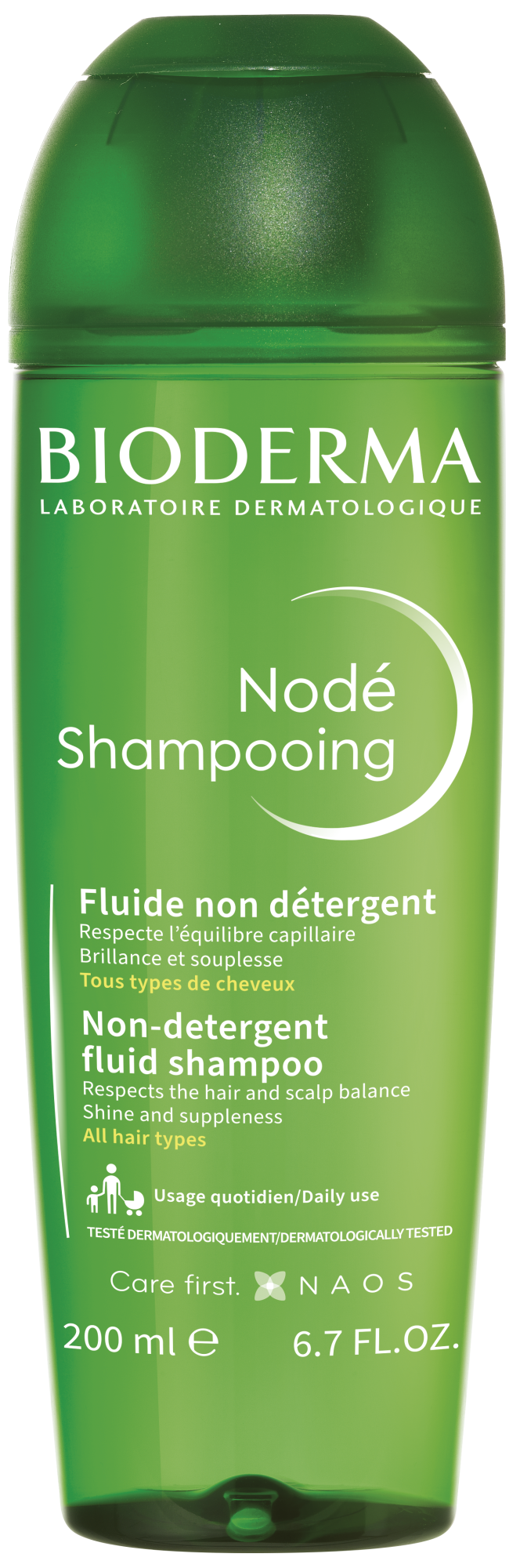 Levně Bioderma Nodé Fluid šampon, nedráždivý, pro všechny typy vlasů 200 ml