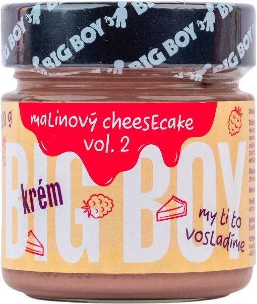 Malinový cheesecake