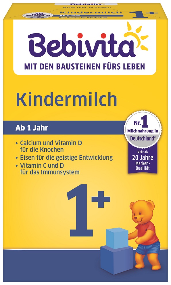 BEBIVITA Nápoj mléčný Junior 1+ od uk. 12. měsíce 500 g