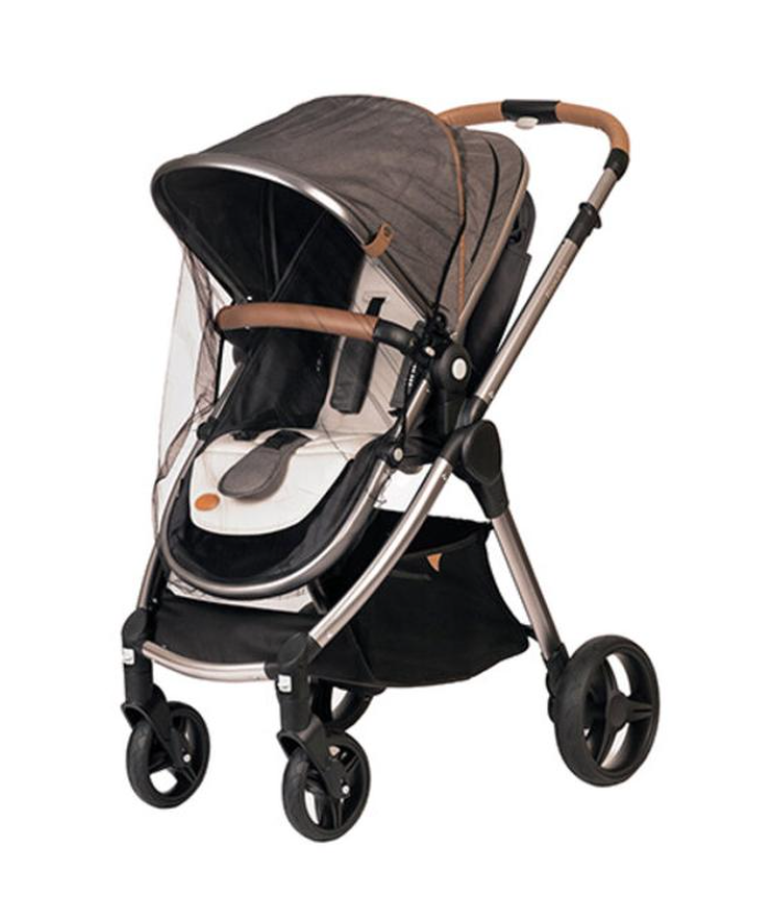 Fotografie BabyOno Síťka na kočárek univerzální - černá