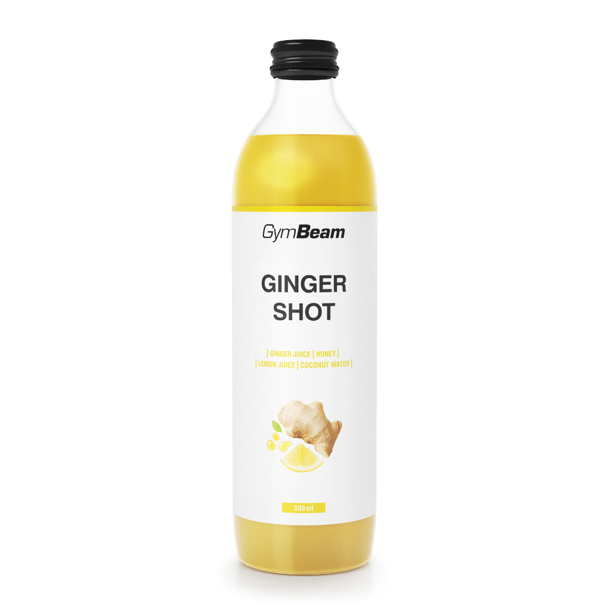Fotografie GYMBEAM Zázvorový shot 500 ml