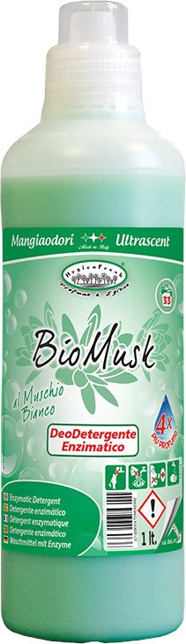 HYGIENFRESH Prací gel deo enzymatický na bílé a barevné prádlo Bio Musk 1 l