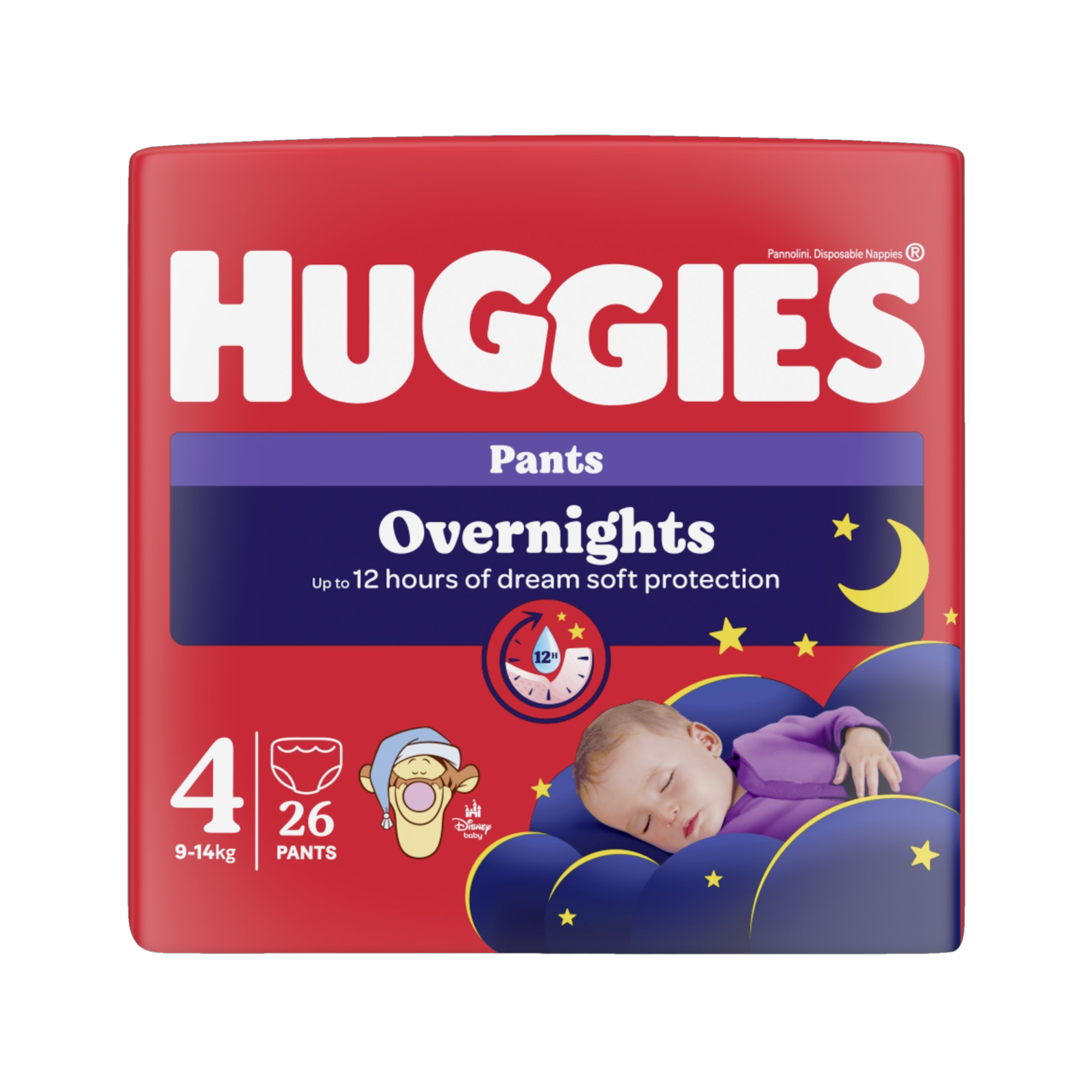 HUGGIES® Overnights Pants 4, 26 ks kúpite na Pilulka.sk