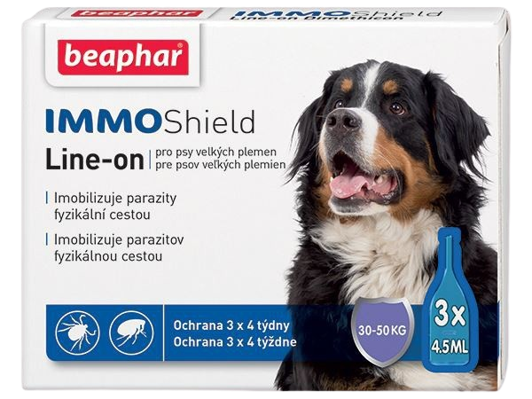 Fotografie Beaphar Line-on Immo Shield pro psy L 13,5 ml A48:PL-244-13356