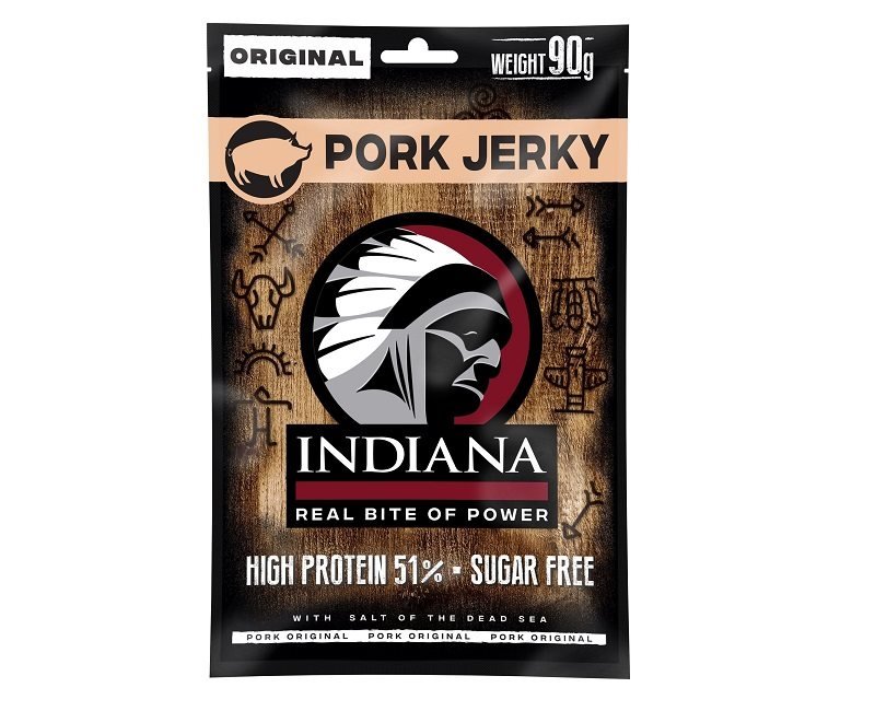 Indiana Jerky Pork Original 90 g koupíte na Pilulka.cz