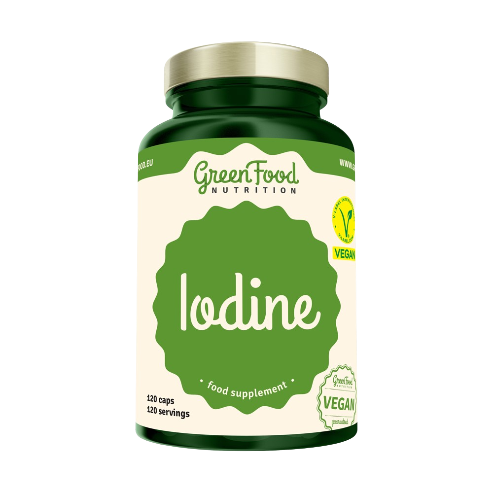 GreenFood Nutrition Iodine 120 kapslí