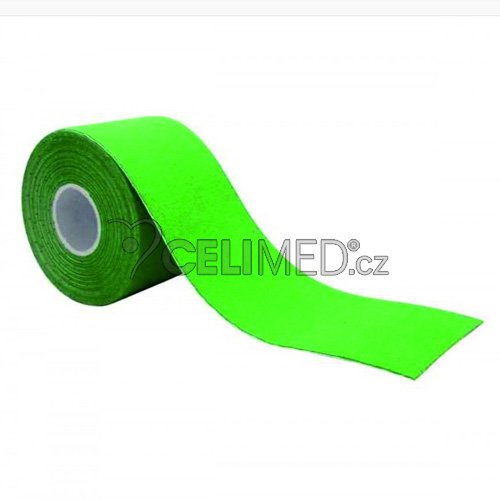 Kinesio tape 5cmx5m zelená
