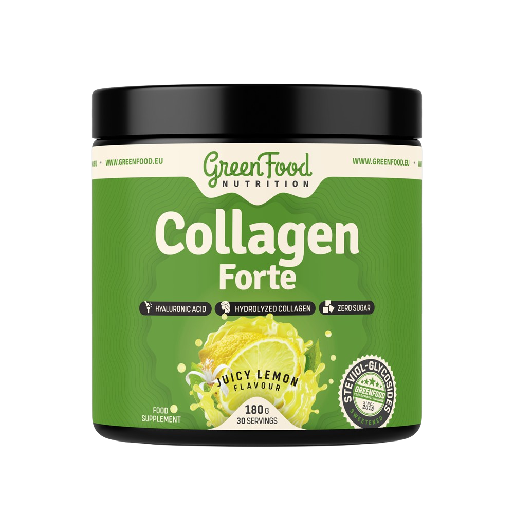 GreenFood Nutrition Collagen Forte juicy lemon 180 g