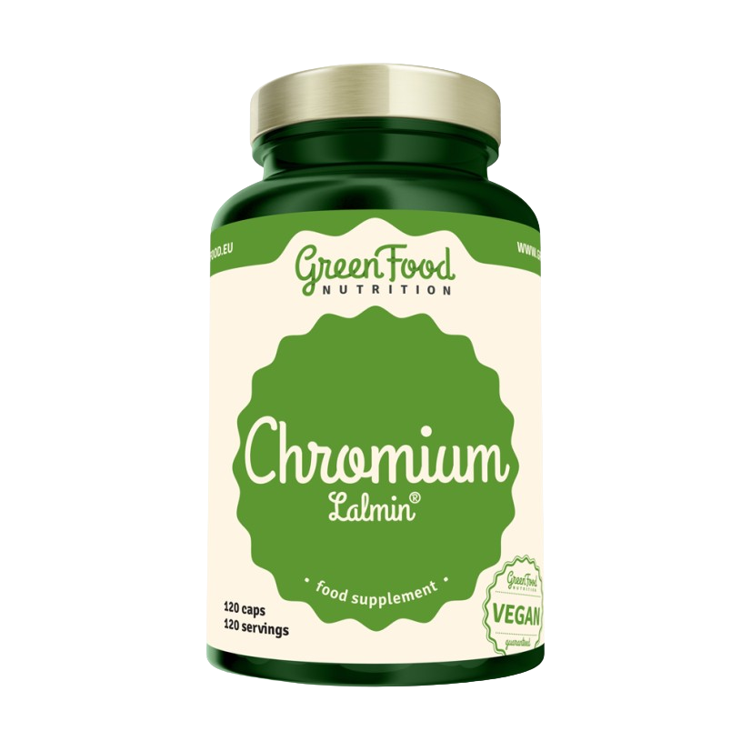 GreenFood Nutrition Chromium Lalmin 120 kapslí koupíte na Pilulka.cz