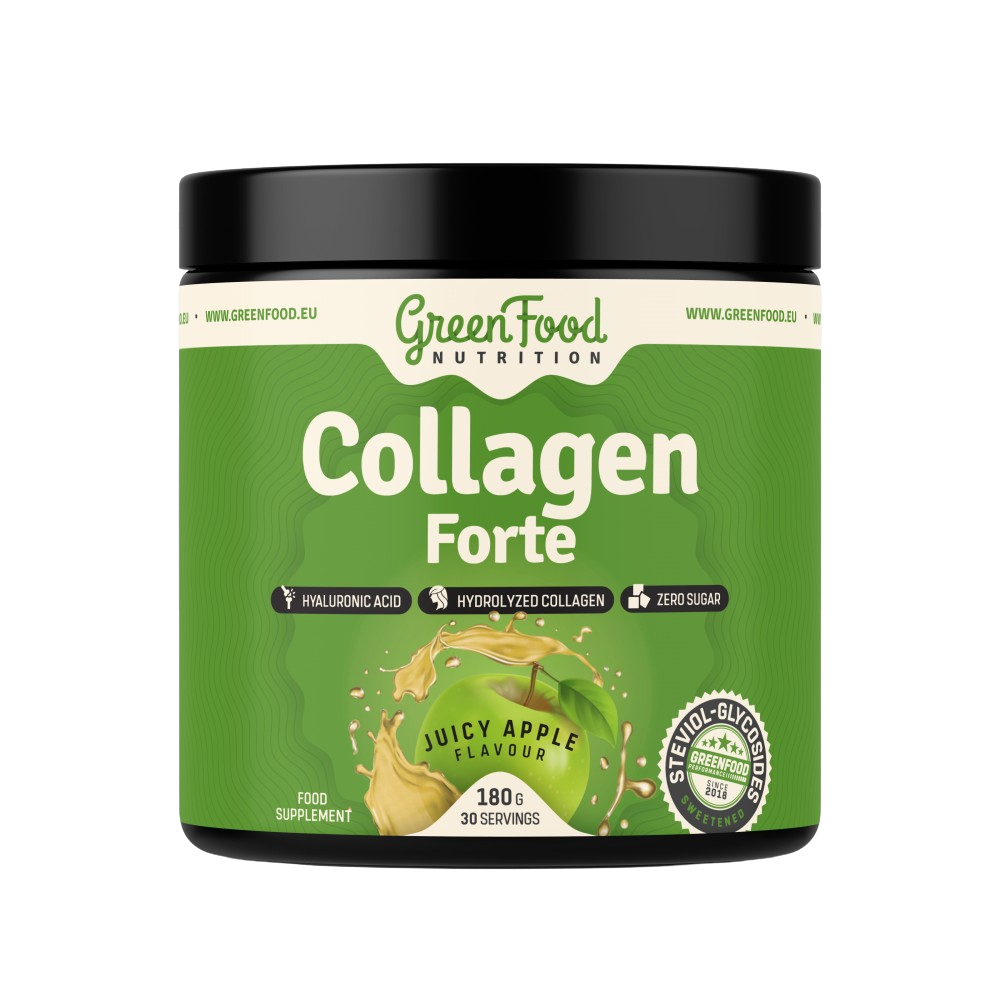 GreenFood Nutrition Collagen Forte juicy apple 180 g