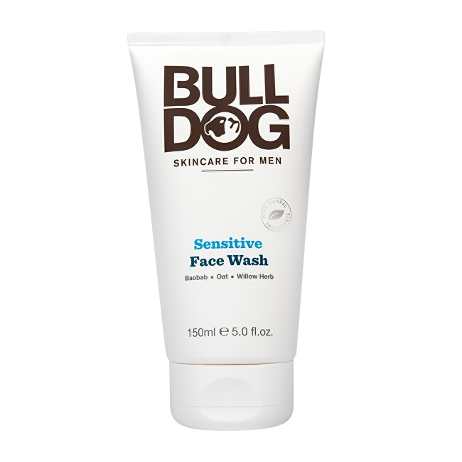 BULLDOG Čistiaci gél pre mužov na citlivú pleť Sensitive Face Wash 150 ml