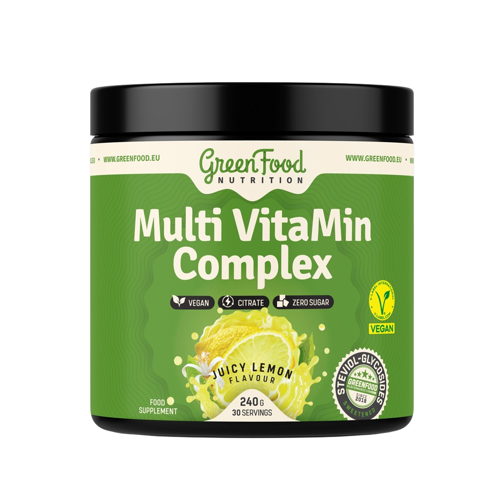 GreenFood Nutrition Multi VitaMin Complex juicy lemon 240 g