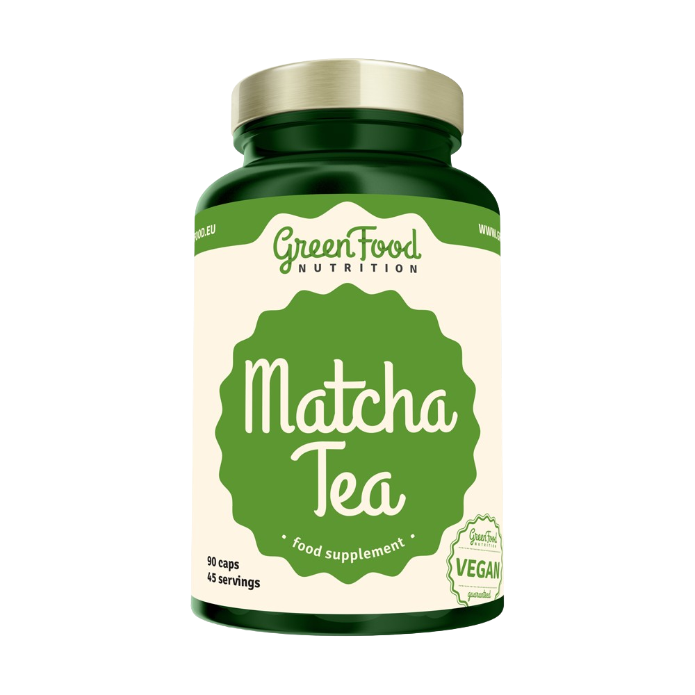 GreenFood Nutrition Matcha Tea 90 kapslí