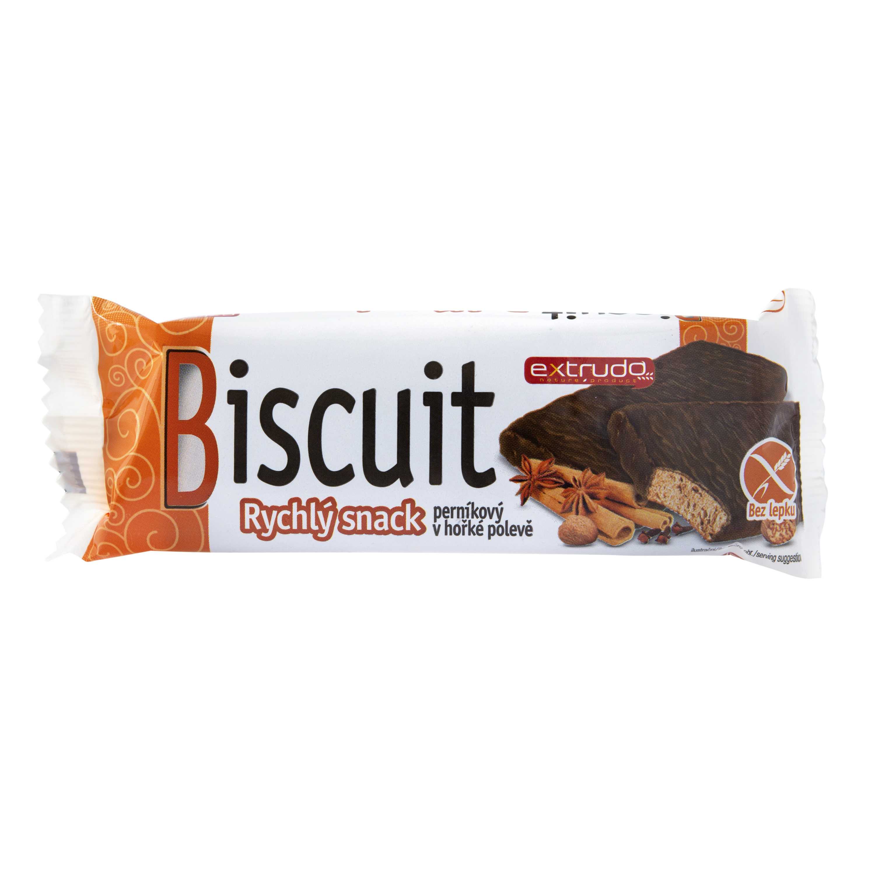CRISPINS Perníkový bezlepkový biscuit v hořké polevě 24 g